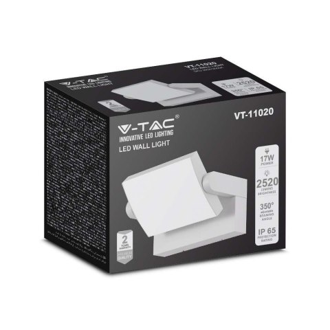 Projektor V-TAC SKU2935 VT-11020-120-W 4000K 17W 2 Projektor V-TAC SKU2935 VT-11020-120-W 4000K 17W 2