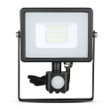 V-TAC NAŚWIETLACZ LED Z CZUJNIKIEM 20W 3000K PROJE