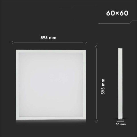 V-TAC PANEL LED 600X600 PANEL LED V-TAC 36W 600X60 V-TAC PANEL LED 600X600 PANEL LED V-TAC 36W 600X60