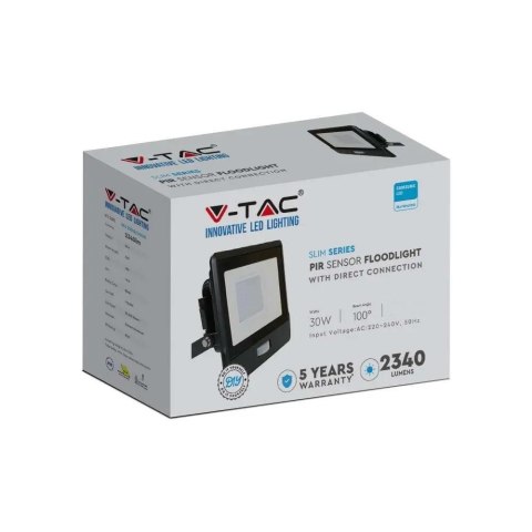 V-TAC PROJEKTOR LED V-TAC 30W SAMSUNG CHIP CZUJNIK V-TAC PROJEKTOR LED V-TAC 30W SAMSUNG CHIP CZUJNIK