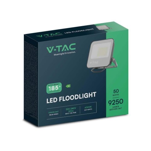 V-TAC PROJEKTOR LED V-TAC 50W 185LM/W CZARNY VT-44 V-TAC PROJEKTOR LED V-TAC 50W 185LM/W CZARNY VT-44