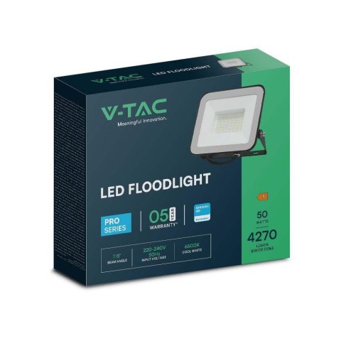 V-TAC PROJEKTOR LED V-TAC 50W SAMSUNG CHIP PRO-S C V-TAC PROJEKTOR LED V-TAC 50W SAMSUNG CHIP PRO-S C