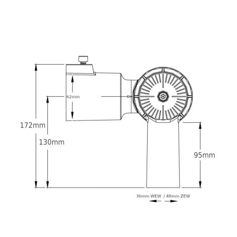 Wysięgnik V-TAC SKU3668 VT-8019 Wysięgnik V-TAC SKU3668 VT-8019