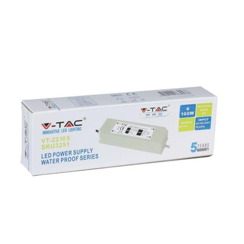 Zasilacz V-TAC SKU3251 VT-22105 100W Zasilacz V-TAC SKU3251 VT-22105 100W