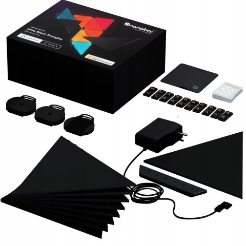 PANEL LED NANOLEAF SHAPES TRIANGLES UB STARTER KIT 9PK