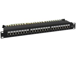 ALANTEC Patch panel 1U STP kat.6 24 porty LSA NAVI LED