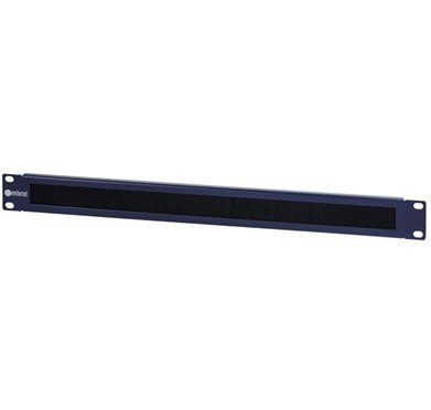 EmiterNet Panel szczotkowy 19" niebieski 1U