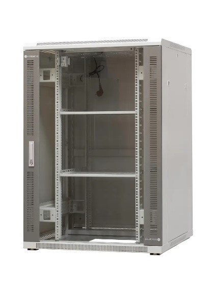 EmiterNet Szafa ramowa stojąca 24U, drzwi przód blacha/szkło, 800x800x1180mm (szer./gł./wys.) EmiterNet Szafa ramowa stojąca 24U, drzwi przód blacha/szkło, 800x800x1180mm (szer./gł./wys.)