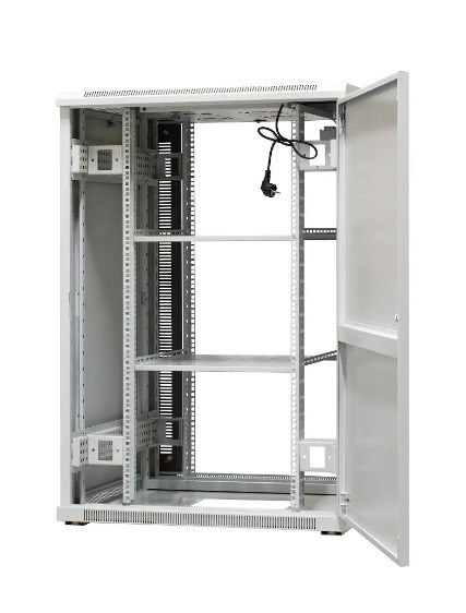 EmiterNet Szafa ramowa stojąca 24U, drzwi przód blacha/szkło, 800x800x1180mm (szer./gł./wys.) EmiterNet Szafa ramowa stojąca 24U, drzwi przód blacha/szkło, 800x800x1180mm (szer./gł./wys.)