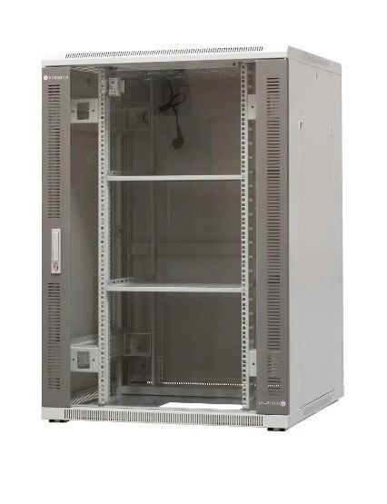 EmiterNet Szafa ramowa stojąca 24U, drzwi przód blacha/szkło, 800x800x1180mm (szer./gł./wys.) EmiterNet Szafa ramowa stojąca 24U, drzwi przód blacha/szkło, 800x800x1180mm (szer./gł./wys.)