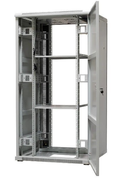 EmiterNet Szafa ramowa stojąca 32U, drzwi przód blacha/szkło, 800x800x1540mm (szer./gł./wys.) EmiterNet Szafa ramowa stojąca 32U, drzwi przód blacha/szkło, 800x800x1540mm (szer./gł./wys.)