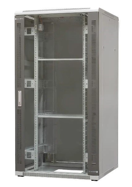 EmiterNet Szafa ramowa stojąca 32U, drzwi przód blacha/szkło, 800x800x1540mm (szer./gł./wys.) EmiterNet Szafa ramowa stojąca 32U, drzwi przód blacha/szkło, 800x800x1540mm (szer./gł./wys.)