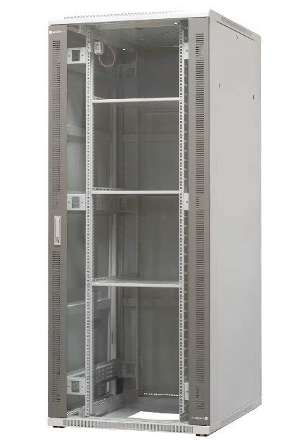 EmiterNet Szafa ramowa stojąca 42U, drzwi przód blacha/szkło, 800x1000x1980mm (szer./gł./wys.) EmiterNet Szafa ramowa stojąca 42U, drzwi przód blacha/szkło, 800x1000x1980mm (szer./gł./wys.)