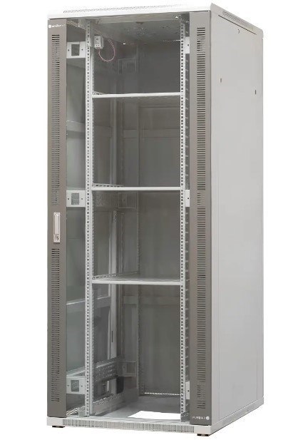 EmiterNet Szafa ramowa stojąca 42U, drzwi przód blacha/szkło, 800x1000x1980mm (szer./gł./wys.) EmiterNet Szafa ramowa stojąca 42U, drzwi przód blacha/szkło, 800x1000x1980mm (szer./gł./wys.)