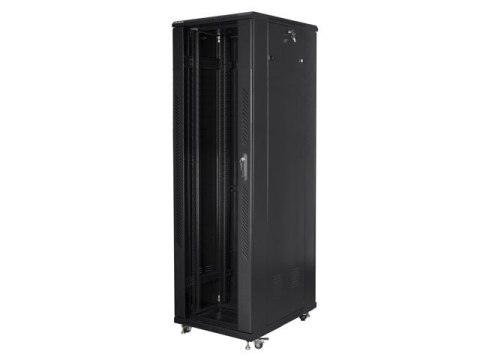 LANBERG SZAFA STOJĄCA RACK 19" 42U 600X1000 DRZWI SZKLANE CZARNA FF01-6042-12B (FLAT PACK) LANBERG SZAFA STOJĄCA RACK 19" 42U 600X1000 DRZWI SZKLANE CZARNA FF01-6042-12B (FLAT PACK)