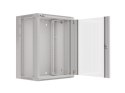 LANBERG SZAFA WISZĄCA 19" 15U 570X450 SZYBKI MONTAŻ (SZARA, FLAT PACK) WFFA-5415-10S
