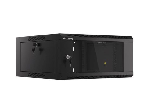 LANBERG SZAFA WISZĄCA 19" 4U 570X600 SZYBKI MONTAŻ (CZARNA, FLAT PACK) WFFA-5404-10S LANBERG SZAFA WISZĄCA 19" 4U 570X600 SZYBKI MONTAŻ (CZARNA, FLAT PACK) WFFA-5404-10S