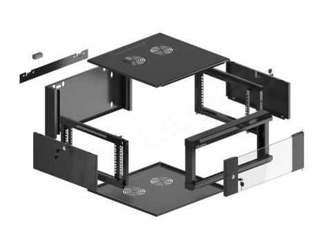 LANBERG SZAFA WISZĄCA 19" 4U 570X600 SZYBKI MONTAŻ (CZARNA, FLAT PACK) WFFA-5404-10S LANBERG SZAFA WISZĄCA 19" 4U 570X600 SZYBKI MONTAŻ (CZARNA, FLAT PACK) WFFA-5404-10S