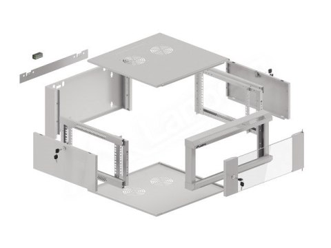 LANBERG SZAFA WISZĄCA 19" 4U 570X600 SZYBKI MONTAŻ (SZARA, FLAT PACK) WFFA-5604-10S LANBERG SZAFA WISZĄCA 19" 4U 570X600 SZYBKI MONTAŻ (SZARA, FLAT PACK) WFFA-5604-10S