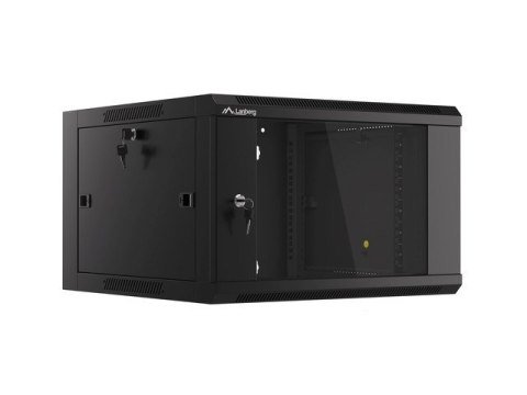 LANBERG SZAFA WISZĄCA 19" 6U 570X600 SZYBKI MONTAŻ (CZARNA, FLAT PACK) WFFA-5606-10B LANBERG SZAFA WISZĄCA 19" 6U 570X600 SZYBKI MONTAŻ (CZARNA, FLAT PACK) WFFA-5606-10B