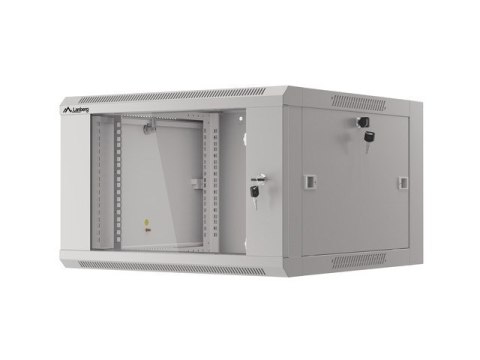 LANBERG SZAFA WISZĄCA 19" 6U 570X600 SZYBKI MONTAŻ (SZARA, FLAT PACK) WFFA-5606-10S LANBERG SZAFA WISZĄCA 19" 6U 570X600 SZYBKI MONTAŻ (SZARA, FLAT PACK) WFFA-5606-10S