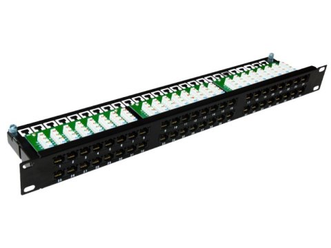 Patch panel OPTIMUM UTP kat.6 48 portów LSA 1U ALANTEC Patch panel OPTIMUM UTP kat.6 48 portów LSA 1U ALANTEC