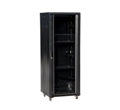 Q-LANTEC Szafa teleinformatyczna 42U 19" 800x800, drzwi przednie szklane, kolor czarny FLAT PACK Q-LANTEC Szafa teleinformatyczna 42U 19" 800x800, drzwi przednie szklane, kolor czarny FLAT PACK