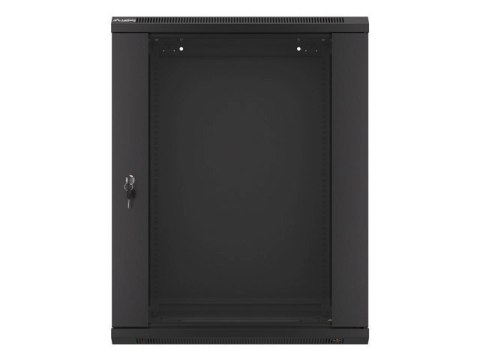 Szafa Rack Lanberg WF01-6415-10B (770mm / 600mm / 450 mm; wisząca; czarny) Szafa Rack Lanberg WF01-6415-10B (770mm / 600mm / 450 mm; wisząca; czarny)