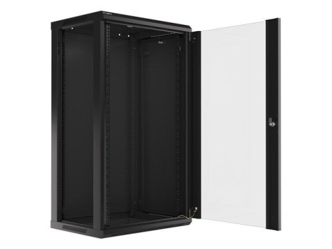 Szafa rack Lanberg WF01-6422-10B (22U; 1082mm / 600mm / 450 mm; wisząca; Otwierane; 19''; kolor czarny) Szafa rack Lanberg WF01-6422-10B (22U; 1082mm / 600mm / 450 mm; wisząca; Otwierane; 19''; kolor czarny)