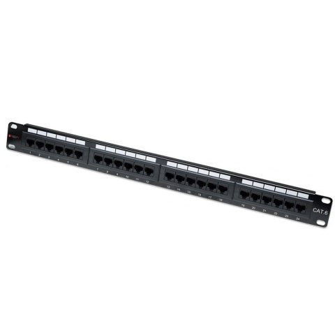 TECHLY PATCH PANEL UTP CAT6 24 PORTY RJ45, 1U 0228 TECHLY PATCH PANEL UTP CAT6 24 PORTY RJ45, 1U 0228