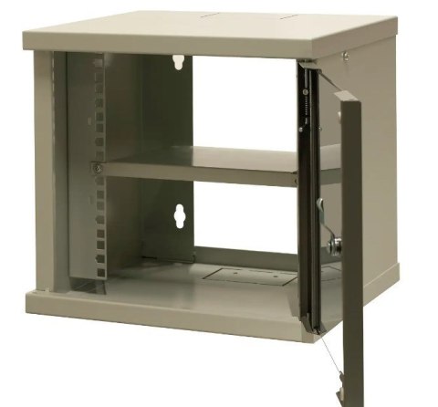 EmiterNet Szafa wisząca niedzielona 10'' 6U, drzwi blacha/szkło, 315×310x330mm (szer./gł./wys.) EmiterNet Szafa wisząca niedzielona 10'' 6U, drzwi blacha/szkło, 315×310x330mm (szer./gł./wys.)