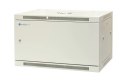 EmiterNet Szafa wisząca niedzielona 19'' 6U, drzwi całe z blachy, 600×450×370mm szer./gł./wys.