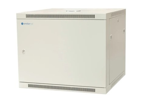 EmiterNet Szafa wisząca niedzielona 19'' 9U, drzwi całe z blachy, 600×600×500mm szer./gł./wys. EmiterNet Szafa wisząca niedzielona 19'' 9U, drzwi całe z blachy, 600×600×500mm szer./gł./wys.