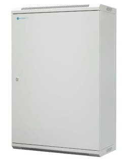 EmiterNet Szafa wisząca niedzielona płytka 19'' 18U, drzwi całe z blachy, 600×300×910mm szer./gł./wys