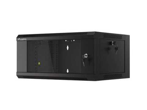 LANBERG SZAFA WISZĄCA 19" 4U 570X450 SZYBKI MONTAŻ (CZARNA, FLAT PACK) WFFA-5404-10B LANBERG SZAFA WISZĄCA 19" 4U 570X450 SZYBKI MONTAŻ (CZARNA, FLAT PACK) WFFA-5404-10B