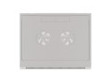 LANBERG SZAFA WISZĄCA 19" 4U 570X450 SZYBKI MONTAŻ (SZARA, FLAT PACK) WFFA-5404-10S