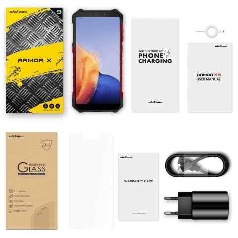 Smartfon Ulefone Armor X9 3/32GB Czerwony Smartfon Ulefone Armor X9 3/32GB Czerwony