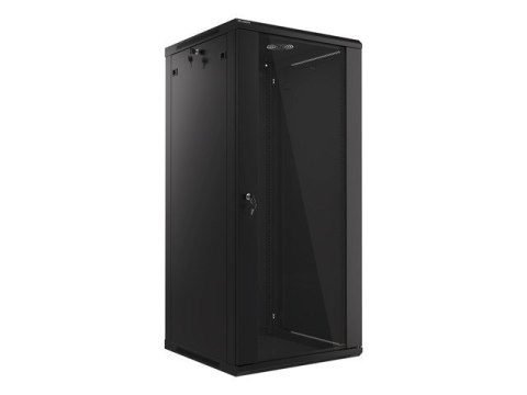 Szafa jednosekcyjna Lanberg WF01-6627-10B (27U; 1300mm / 600mm / 600 mm; wisząca; Szklane; 19''; kolor czarny) Szafa jednosekcyjna Lanberg WF01-6627-10B (27U; 1300mm / 600mm / 600 mm; wisząca; Szklane; 19''; kolor czarny)