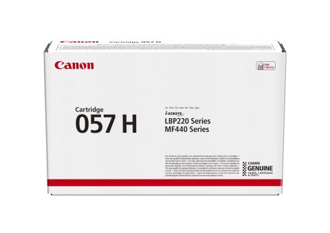 Canon Toner CRG057H / 057HK CRG-057H 3010C002 Black Canon Toner CRG057H / 057HK CRG-057H 3010C002 Black