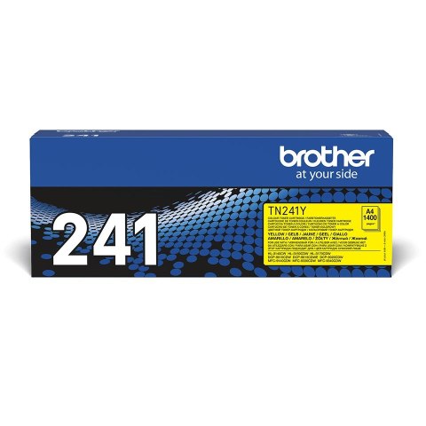 TN-241Y TONER CARTRIDGE YELLOW/F. HL-3140/3150/3170 F.1400 P TN-241Y TONER CARTRIDGE YELLOW/F. HL-3140/3150/3170 F.1400 P