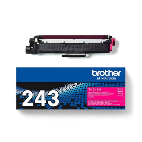 TN-243M TONER MAGENTA 1000 P/F/ DCP-L3510CDW L3550CDW TN-243M TONER MAGENTA 1000 P/F/ DCP-L3510CDW L3550CDW