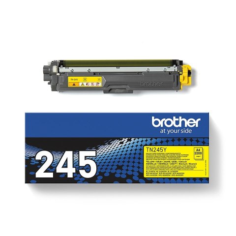 TN-245Y TONER CARTRIDGE YELLOW/F. HL-3140/3150/3170 F.2200 P TN-245Y TONER CARTRIDGE YELLOW/F. HL-3140/3150/3170 F.2200 P