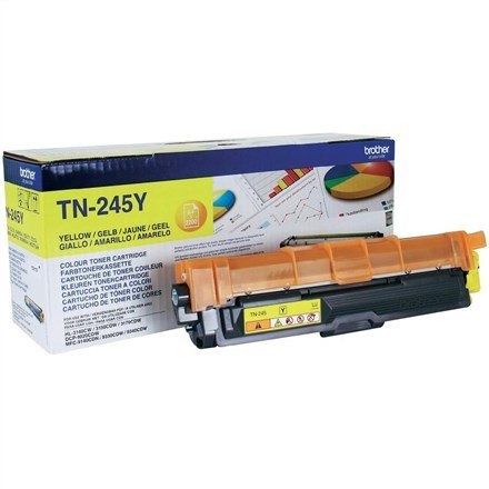 TN-245Y TONER CARTRIDGE YELLOW/F. HL-3140/3150/3170 F.2200 P TN-245Y TONER CARTRIDGE YELLOW/F. HL-3140/3150/3170 F.2200 P
