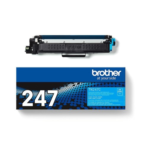 TN-247C JUMBO TONER CYAN 2300 P/F/ DCP-L3510CDW L3550CDW TN-247C JUMBO TONER CYAN 2300 P/F/ DCP-L3510CDW L3550CDW