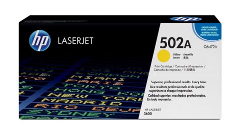 HP 502A - gul - oryginalny - LaserJet - HP 502A - gul - oryginalny - LaserJet -