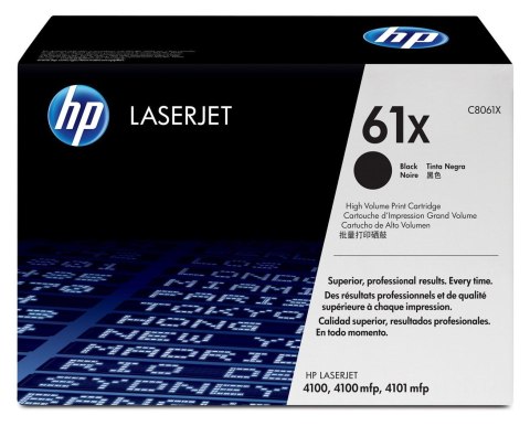 HP 61X - Hojtydende - sortowanie - oryginał HP 61X - Hojtydende - sortowanie - oryginał