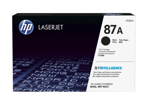 HP 87A - sortowanie - oryginał - LaserJet - HP 87A - sortowanie - oryginał - LaserJet -