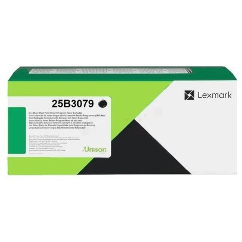 Lexmark Toner 25B3079 Black Lexmark Toner 25B3079 Black