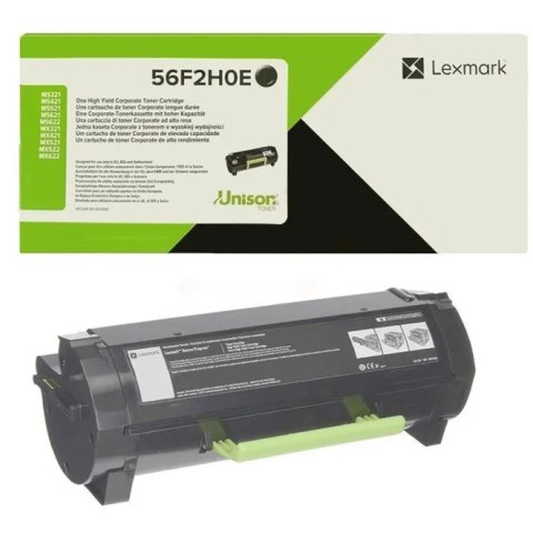 Lexmark Toner 56F2H0E Black Lexmark Toner 56F2H0E Black