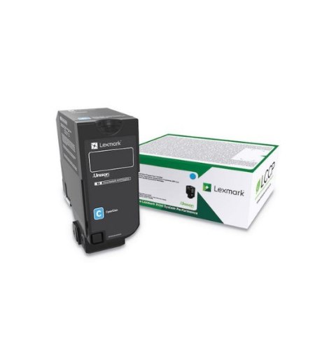 Lexmark Toner 74C2HCE Cyan Lexmark Toner 74C2HCE Cyan